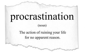 procrastination definition